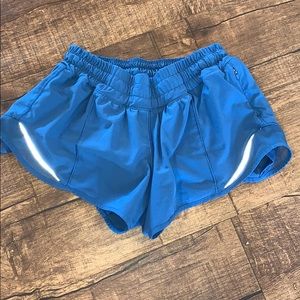 Notty Toddy LuluLemon shorts in Blue!
